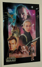 Original 1999 Star Wars Episode l movie 36x24 MYLAR POSTER I: Darth Maul/1990's picture