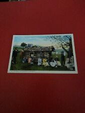 Americana Real Postcard Black African American Family Thanksgiving Morning picture