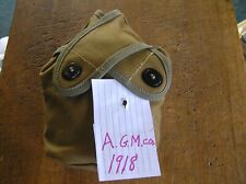 WWII USMC U.S.-1918 AGM Co. Canteen & Cover With Drain Hole. From Private Collec picture