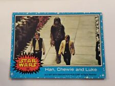 1977 Topps Star Wars Series 1- Han, Chewie and Luke #55  picture