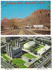 2 Unused Continental 4 x 6 Postcards Utah picture