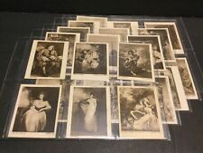 1916 Wills Celebrated Pictures 1st Series Set of 25 Cards in Sheets Sku770S picture