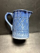 Vintage C. D. KENNEY CO. Mini Blue Creamer Pitcher GERMANY picture