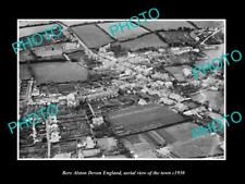 6x4 HISTORIC PHOTO OF BERE ALSTON DEVON ENGLAND VIEW OF THE TOWN c1930 1 picture