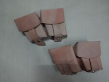 WWI Austro-Hungarian M95 Leather Ammo Pouches - Reproduction L526 picture