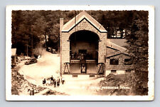 Cannon Mountain Aerial Passenger Tramway Cars Franconia NH Putnam Photo Postcard picture