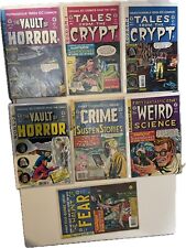 Lot of 7 The Vault of Horror , Tales From The Crypt ETC. EC Comics Reprint 1950S picture