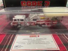 Code 3 Collectibles Phoenix Fire American LaFrance TOWER LADDER RARE picture