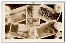 c1910's Lower Pallisades Cedar Rapids Iowa IA Multiview RPPC Photo Postcard picture