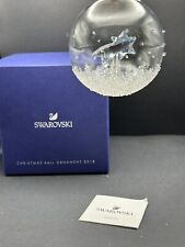 2018 SWAROVSKI Crystal Ball SHOOTING STAR Annual Holiday Ornament 5377678 HTF picture