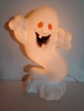 Vintage Halloween Lighted Boo Ghost Blow Mold 22