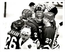 LD277 Original Photo HARTFORD WHALERS vs BOSTON BRUINS NHL ICE HOCKEY ACTION picture
