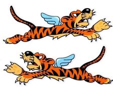 Flying Winged Tiger Stickers | Pair | 6