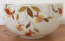 Vintage Halls Superior Jewel Tea Autumn Leaf Ceramic Kitchen Mixing Bowl 6.25