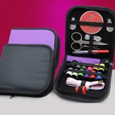 1Mini Beginner Sewing Kit Case Set Pocket Style Home Travel Camper Supply Purple picture