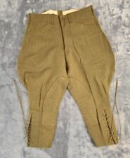 ORIGINAL Pre WWII 1932 US ARMY OFFICER M1917 GABARDINE WOOL BREECHES Trousers  picture