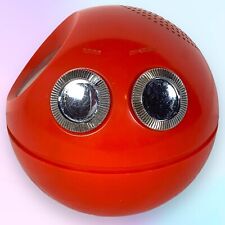 VTG 70s Space Age Red Panasonic R-70 Panapet Ball Novelty Robot AM Radio *WORKS* picture