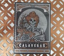 Midnight Calaveras Playing Cards New & Sealed Dead on Paper Rare Limited Ed Deck picture