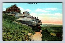 Ferndale NY-New York, Scenic View Ferndale, Antique Vintage c1948 Postcard picture