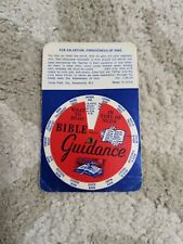 Vintage Bible Guidance Dial What To Read In Time Of Need 16 Situations Religious picture