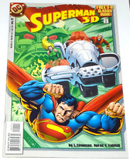 1998 DC UNIVERSE SUPERMAN 3-D #1 VF- ISSUE COMIC BOOK with 3D GLASSES picture