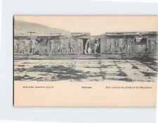 Postcard Bas reliefs du théâtre de Bacchus, Athens, Greece picture