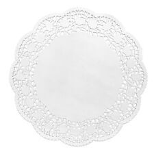 White Paper Doilies 10.5 inch assorted Sizes, White Lace Round 250 pcs picture