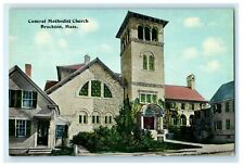 c1910 Central Methodist Church Brockton Massachusetts MA Unposted Postcard picture