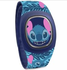 NEW 2023 Disney Parks Stitch All Over Tropical Palm Magic Band+ Plus LINKABLE  picture
