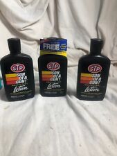 STP vintage SON Of A GUN Protection lotion 3 Lot Full Unopened N.O,S. FROM 1990 picture