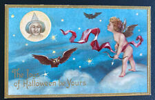 Mint USA Picture Postcard The Joys Halloween Be Yours picture