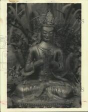 1976 Press Photo An artifact from the collection of the Tibetan Museum picture
