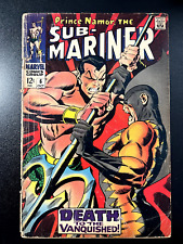 Prince Namor, The Sub-Mariner #6 (1968) 2.5 GD+ picture