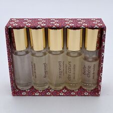 Fragonard Parfumeur Eau de Toilette Eaux Set of 5: Eau Rose Freesia Perfume picture