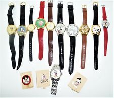 Large Lot of Disney watches and Brooches Mickey Mouse Collectibles picture