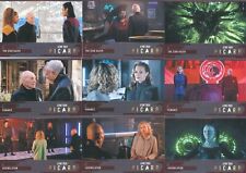 Star Trek 50TH Anniversary complete 100 card base set plus 2 empty wrappers picture