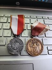 WW2-Poland 2- Medals DEALER BLOW OUT SALE -SEE STORE HUGE DEALS MASSIVE AUCTION picture