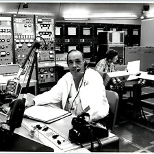 Orig 1960s Cape Canaveral Photo Atlantic Missile Range Radio Ground Control 5J picture