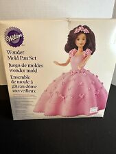 Wilton Wonder Mold Pan Set Doll Barbie Cake picture