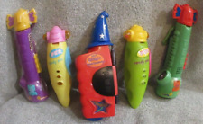 Lot Of Mixed Pez Dispensers 2 Flashlights 2 Pens, 1 Magic  picture