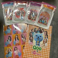 Twice QOO collaboration goods zipper bag clear file not for sale Japan New picture