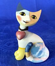 Goebel Porcelain Valentino Cat by Rosina Wachtmeister, 5 in picture
