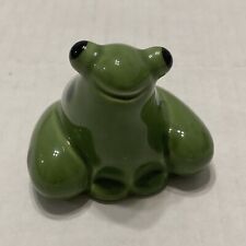 Cute Ceramic Green Frog With Spots picture