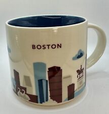 Starbucks Boston You Are Here YAH Coffee Mug Cup 14 Oz Collection NWOB Retired picture