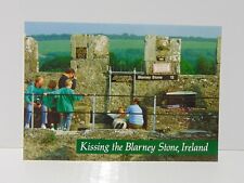 Insight Ireland Kissing The Blarney Stone Blarney Ireland Postcard picture