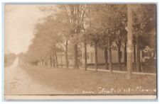 1908 Main Street West Clarence New York NY RPPC Photo Posted Antique Postcard picture