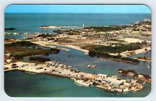 Aerial View Marathon Florida Vintage Postcard APS7 picture