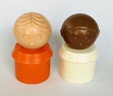 Rare Vintage Tupperware Tuppertoys People Figures Lot of 2 Toy Figures picture