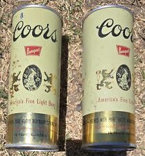 Golden Era Brew: Coors Banquet 15oz Vintage Beer Cans  picture