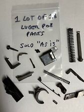 LOF OF 18 LUGER P08  SPARE PARTS. SOLD 